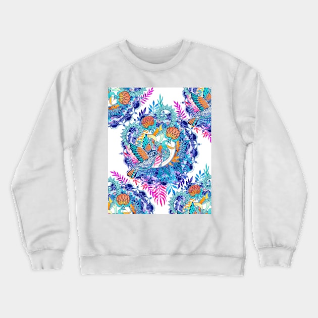 Wild Garden Crewneck Sweatshirt by micklyn